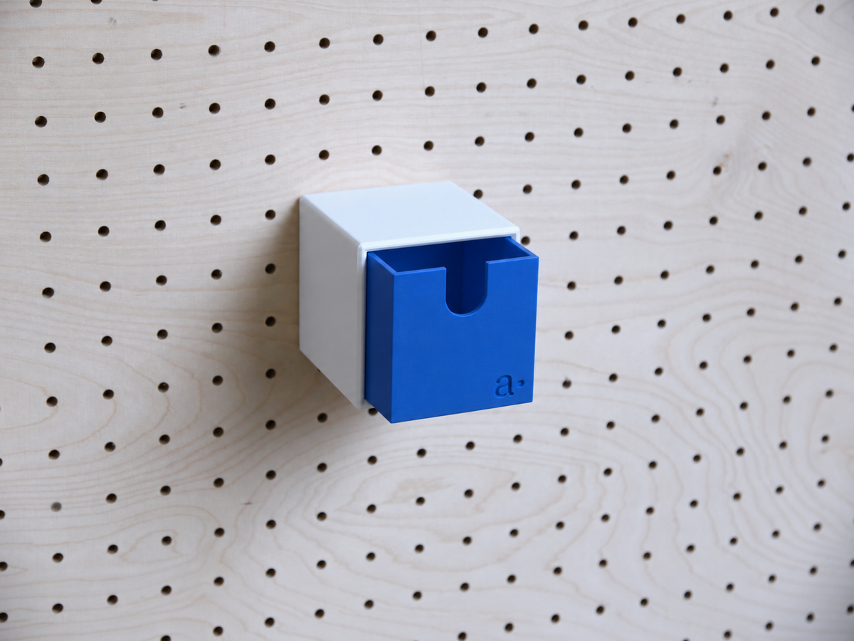 Colourful Multi-Purpose Storage Box for Pegboard – Wall Bin