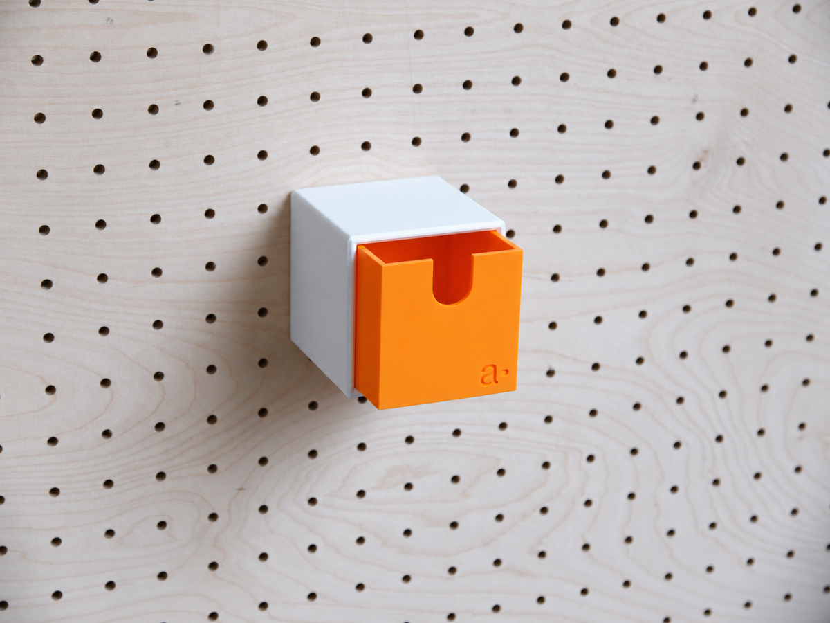Colourful Multi-Purpose Storage Box for Pegboard – Wall Bin