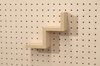 Step Shelf for Pegboard – Minimalist 3D-Printed Object Holder
