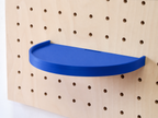 Étagère déco enfant nuage, cœur, soleil pour pegboard – tablette murale
