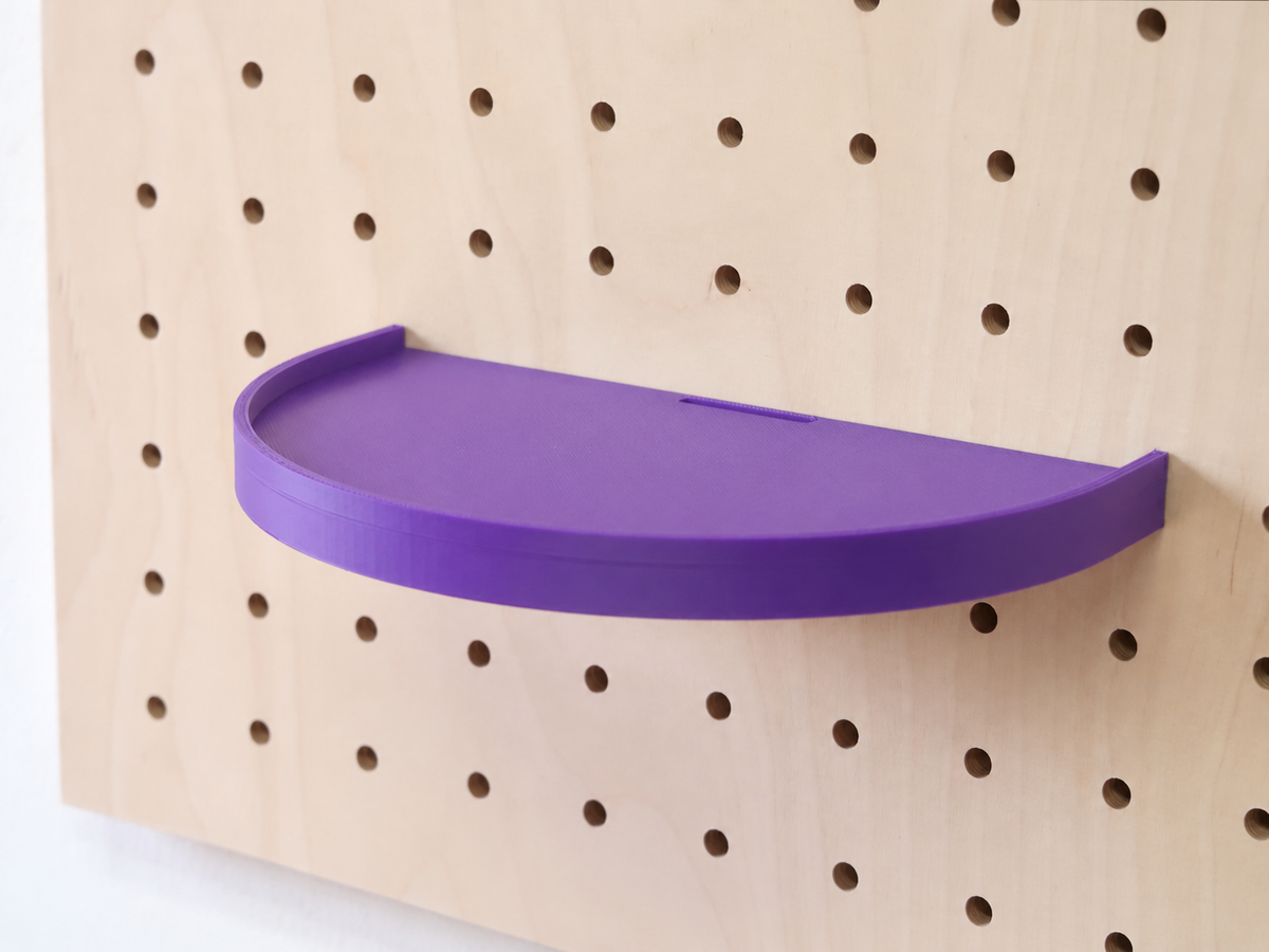 Étagère déco enfant nuage, cœur, soleil pour pegboard – tablette murale