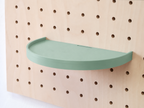 Étagère déco enfant nuage, cœur, soleil pour pegboard – tablette murale