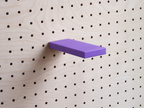 Mini estante recto para pegboard – balda para panel perforado