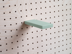 Mini estante recto para pegboard – balda para panel perforado