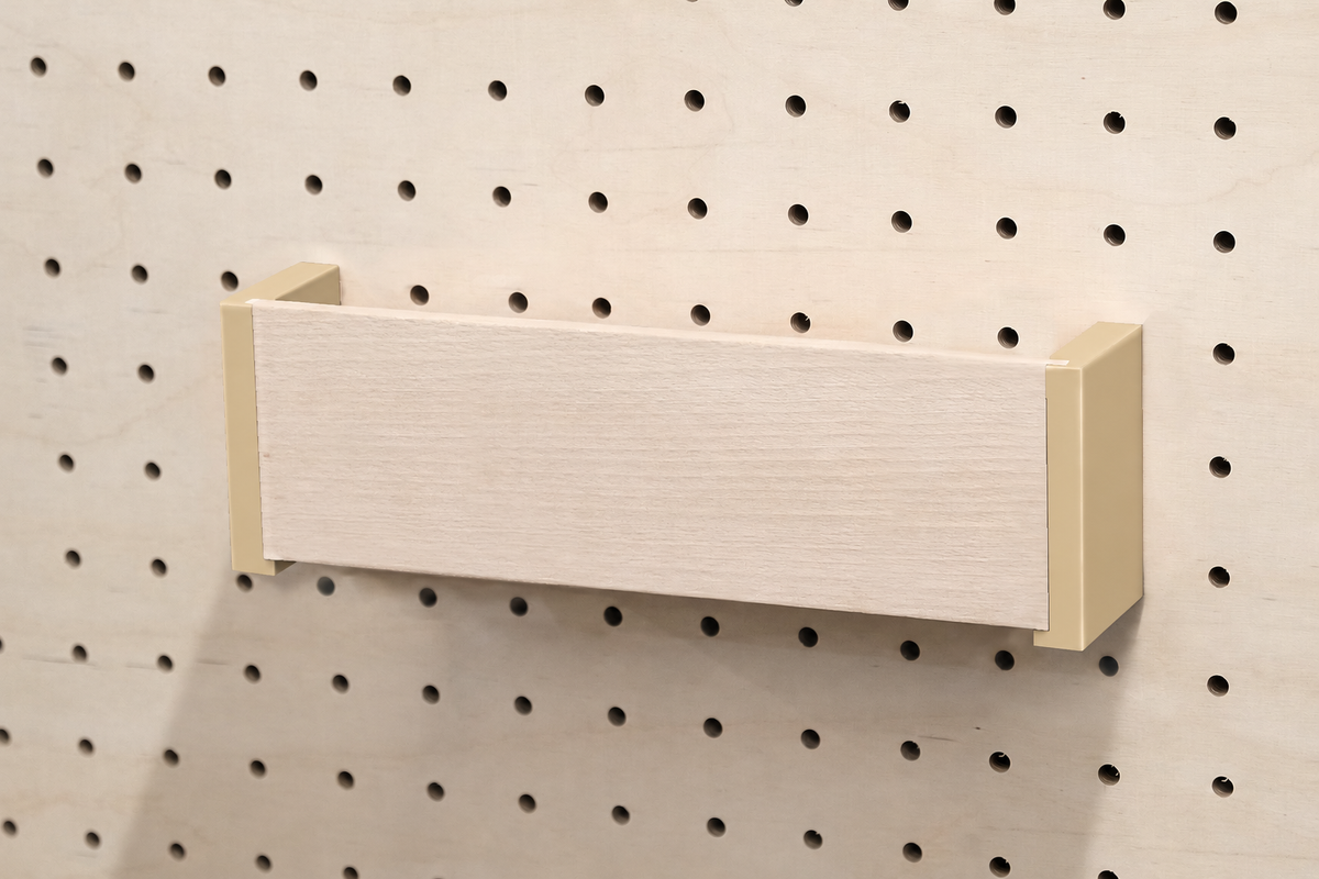 Briefhalter für Pegboard – Post-Organizer für die Lochwand