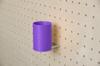 Pot à stylos flottant pour pegboard – organiseur mural design minimaliste
