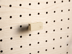 Magnetische Fotoklammer für Pegboard – Kartenclip für die Lochwand