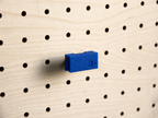 Magnetische Fotoklammer für Pegboard – Kartenclip für die Lochwand
