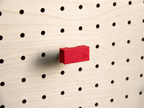 Magnetische Fotoklammer für Pegboard – Kartenclip für die Lochwand