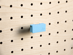 Magnetische Fotoklammer für Pegboard – Kartenclip für die Lochwand