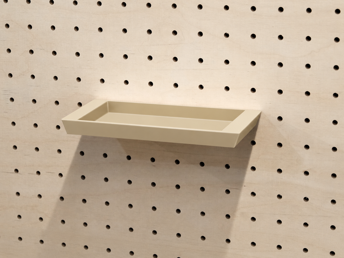 Schwebende Ablageschale für Pegboard – Wandablage für kleine Dinge