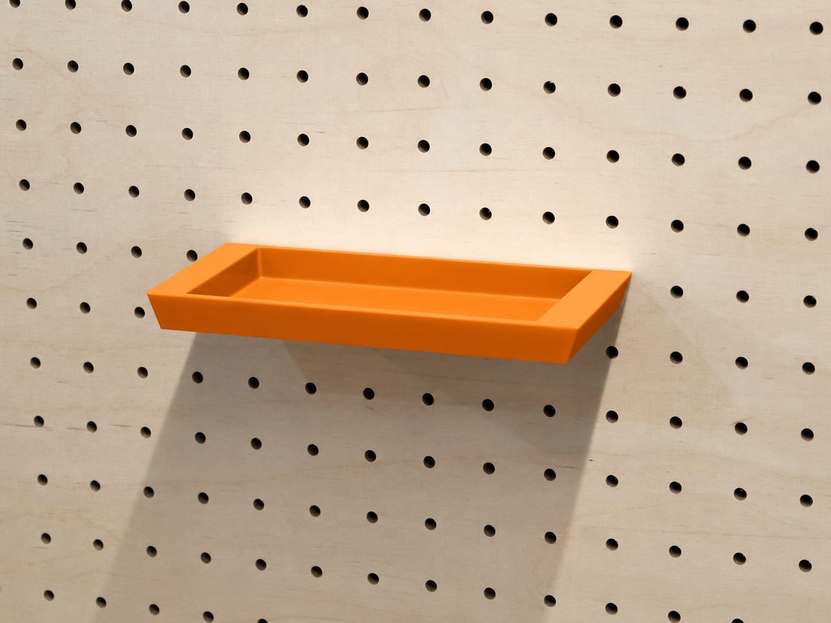 Schwebende Ablageschale für Pegboard – Wandablage für kleine Dinge