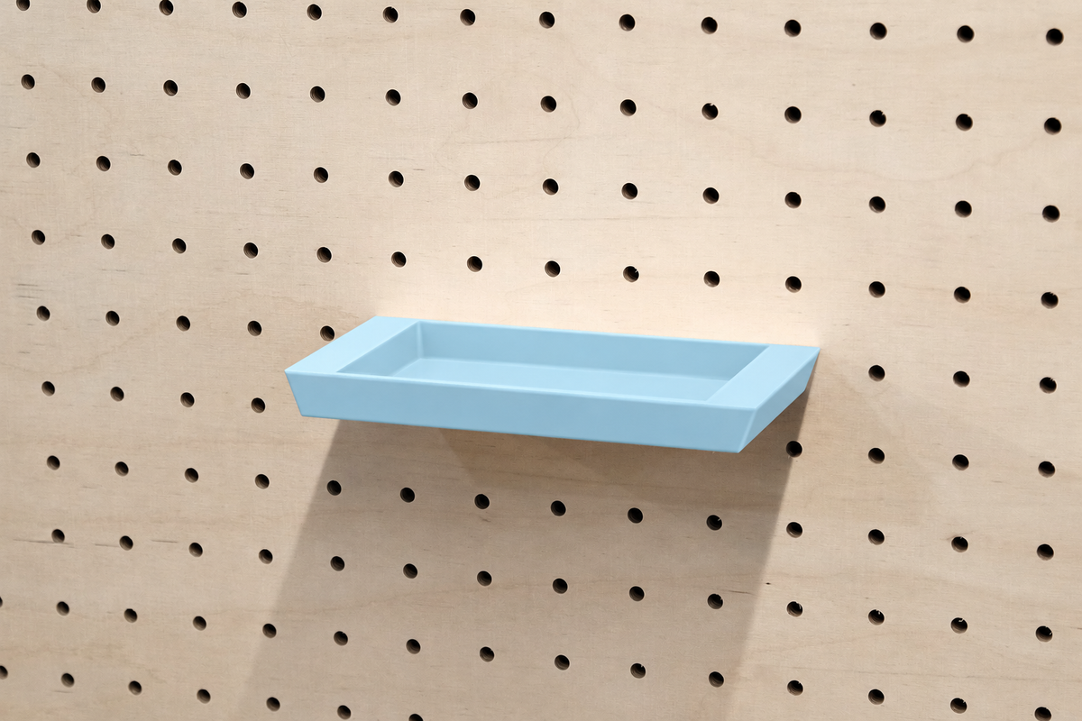 Schwebende Ablageschale für Pegboard – Wandablage für kleine Dinge