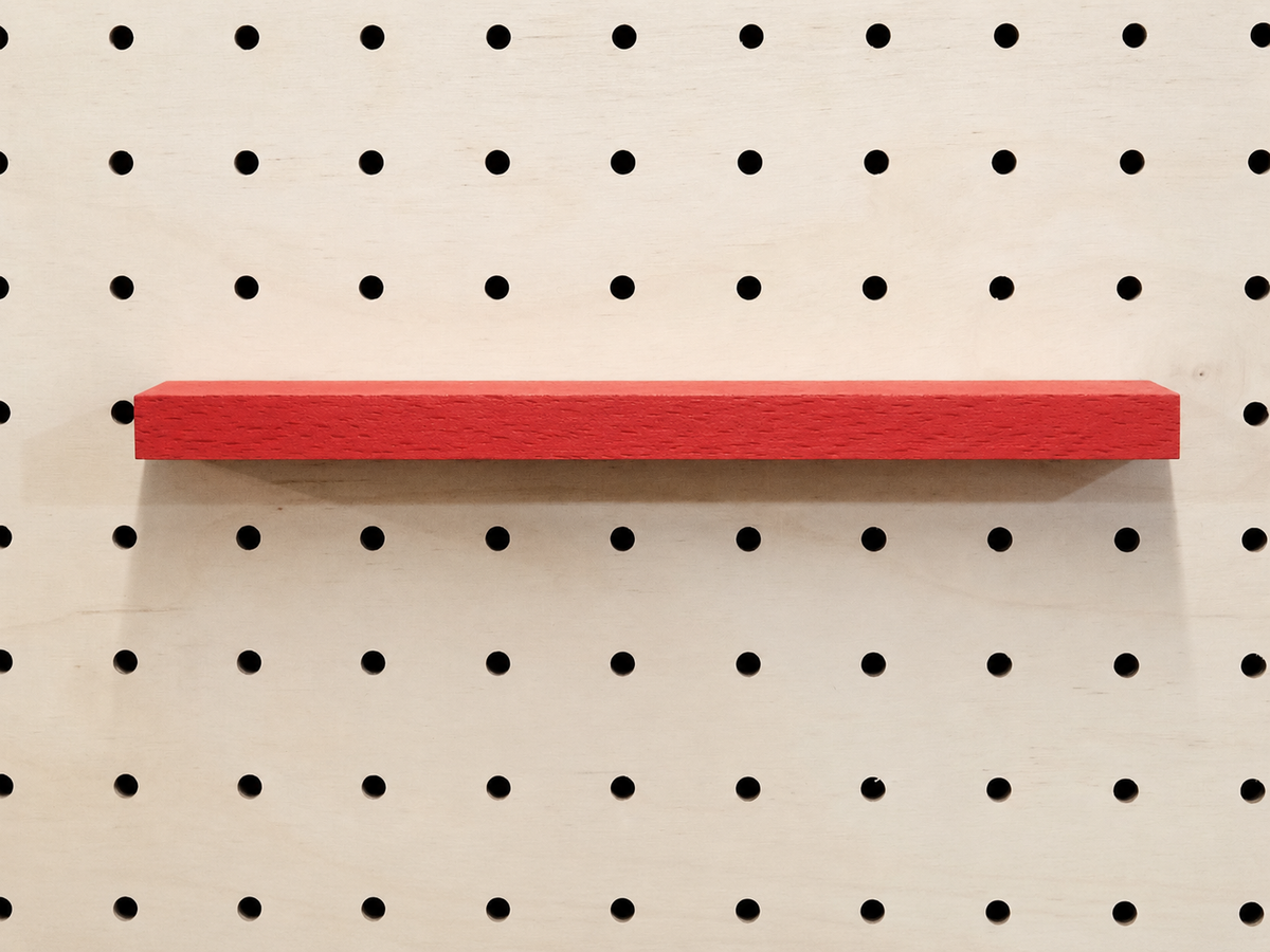 Magnetic Key Holder for Pegboard – Wall Rack for 4 Key Sets