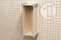 Kit de rangement XL pour pegboard – 1 Case / Vert sauge