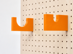 Wall-Mounted Wine Bottle Holder for Pegboard – Bottle Rack
