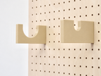 Wall-Mounted Wine Bottle Holder for Pegboard – Bottle Rack