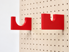 Wall-Mounted Wine Bottle Holder for Pegboard – Bottle Rack