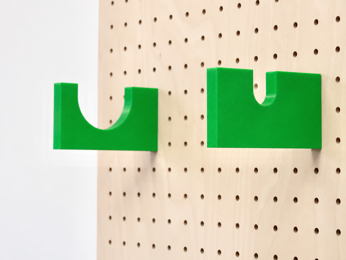 Wall-Mounted Wine Bottle Holder for Pegboard – Bottle Rack