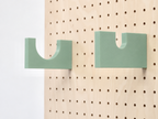 Wall-Mounted Wine Bottle Holder for Pegboard – Bottle Rack