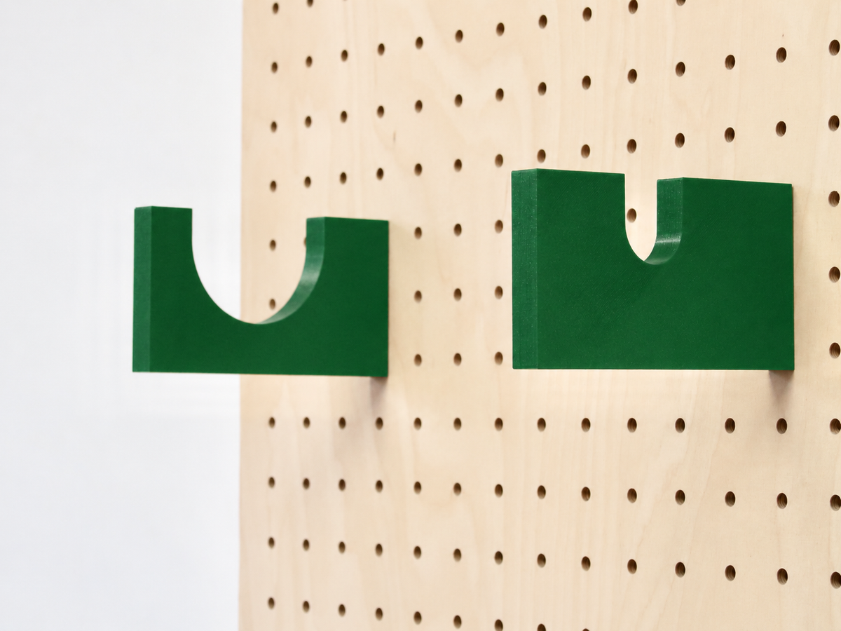 Wall-Mounted Wine Bottle Holder for Pegboard – Bottle Rack