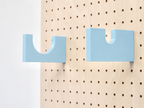 Wall-Mounted Wine Bottle Holder for Pegboard – Bottle Rack
