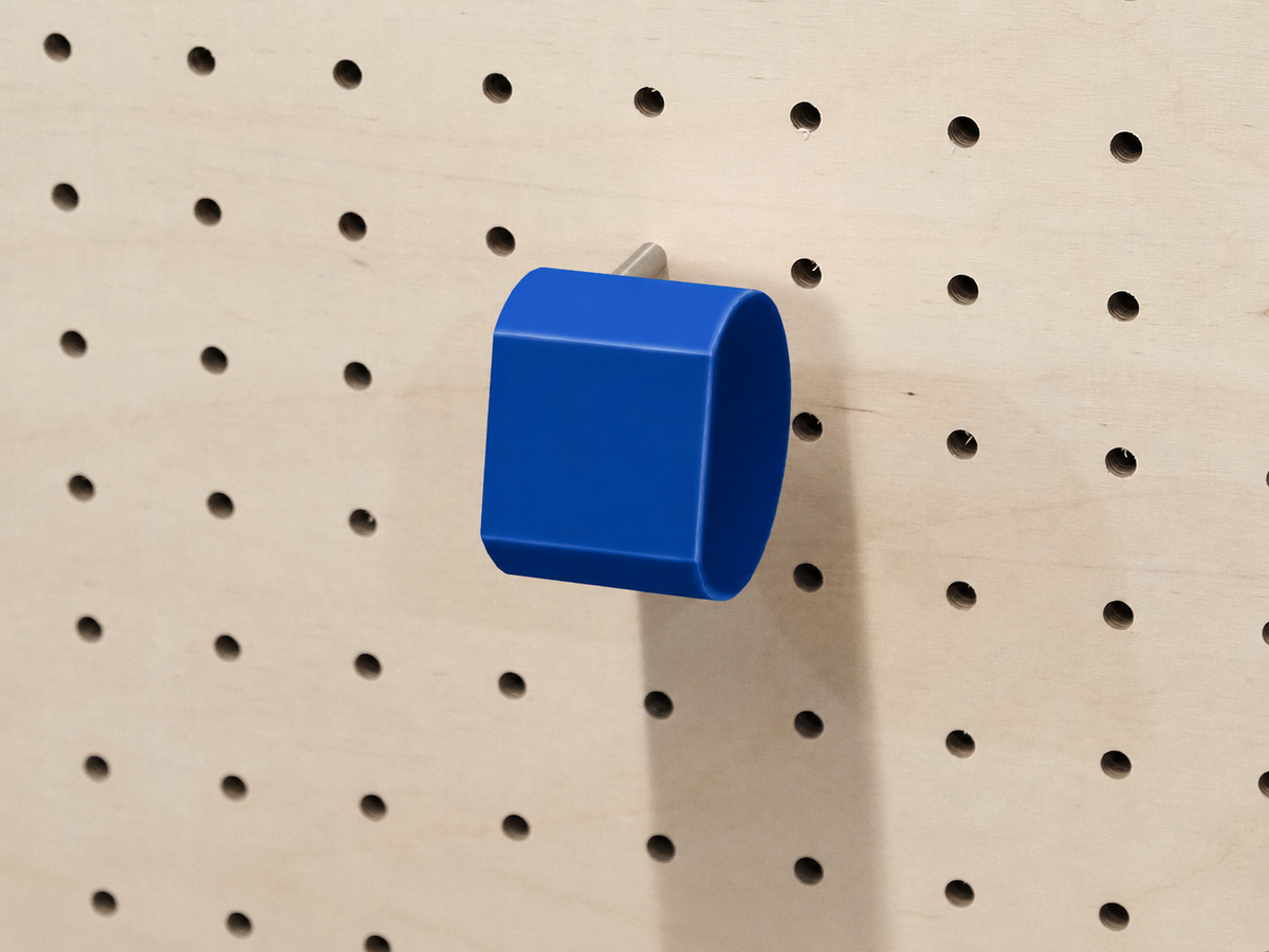 Porte-montre mural pour pegboard – support montre inox et impression 3D