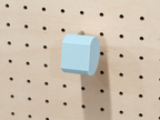 Porte-montre mural pour pegboard – support montre inox et impression 3D