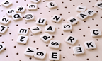 Colourful Scrabble Letters for Pegboard – Decorative Wall Signage