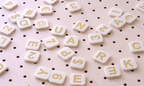 Colourful Scrabble Letters for Pegboard – Decorative Wall Signage