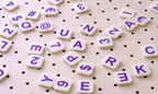 Colourful Scrabble Letters for Pegboard – Decorative Wall Signage