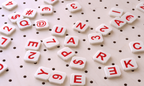 Colourful Scrabble Letters for Pegboard – Decorative Wall Signage
