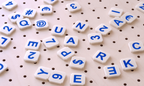 Colourful Scrabble Letters for Pegboard – Decorative Wall Signage