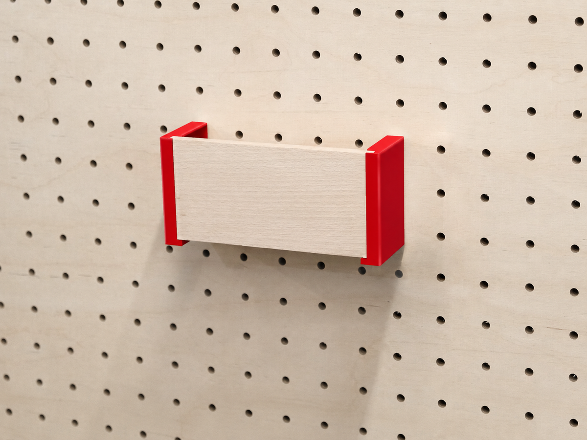 Briefhalter für Pegboard – Post-Organizer für die Lochwand