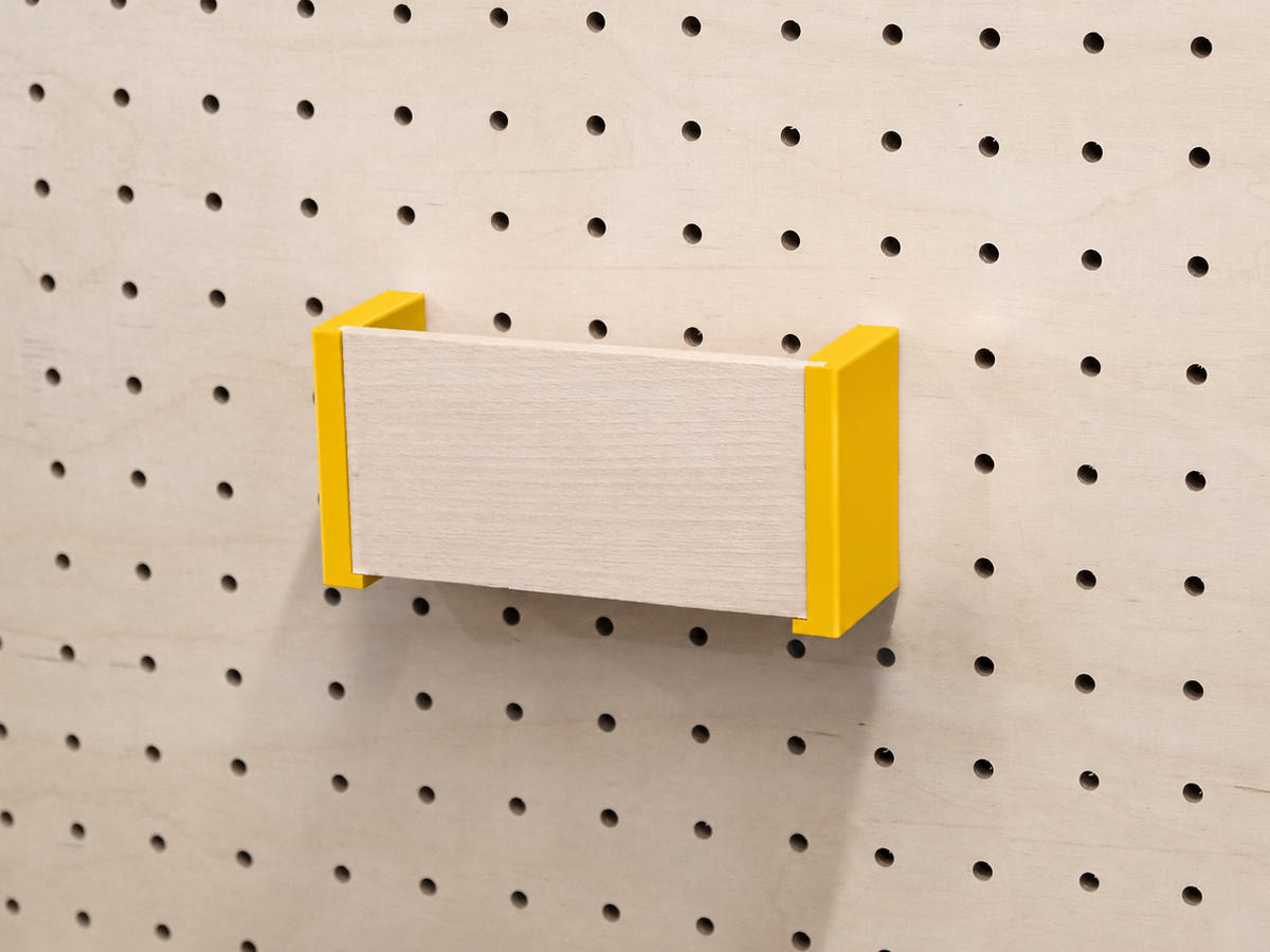 Briefhalter für Pegboard – Post-Organizer für die Lochwand