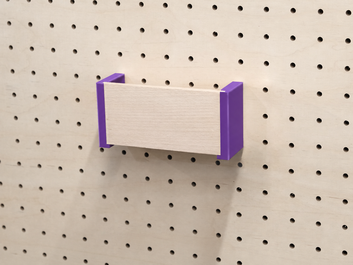 Briefhalter für Pegboard – Post-Organizer für die Lochwand