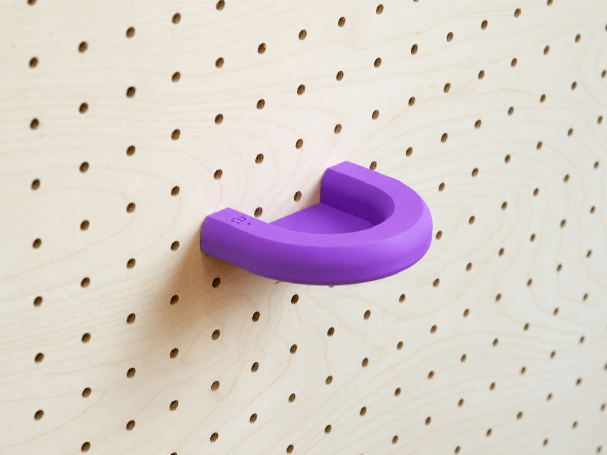 Anneau coloré pour pegboard – accessoire pour panneau perforé Aire