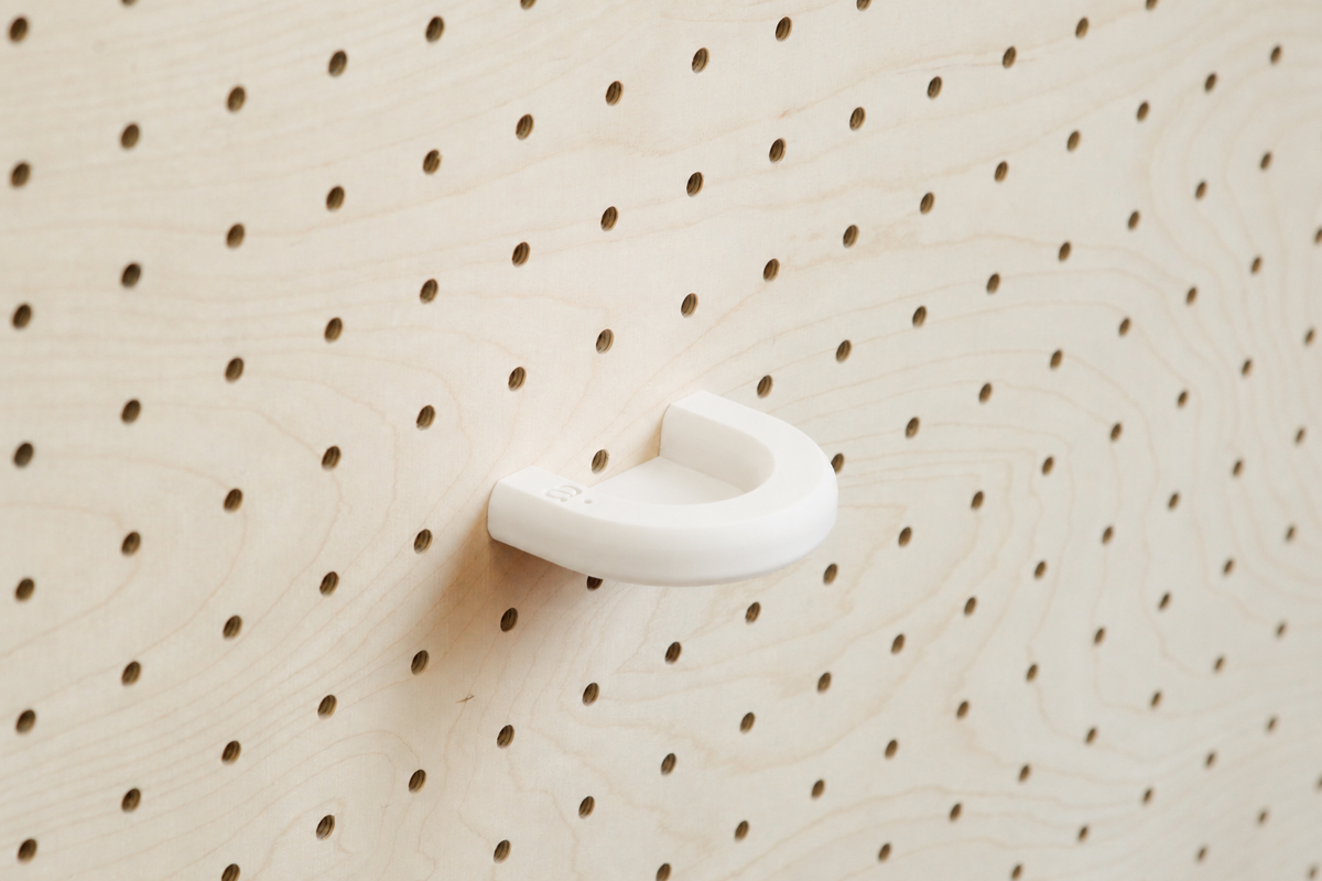 Anneau coloré pour pegboard – accessoire pour panneau perforé Aire