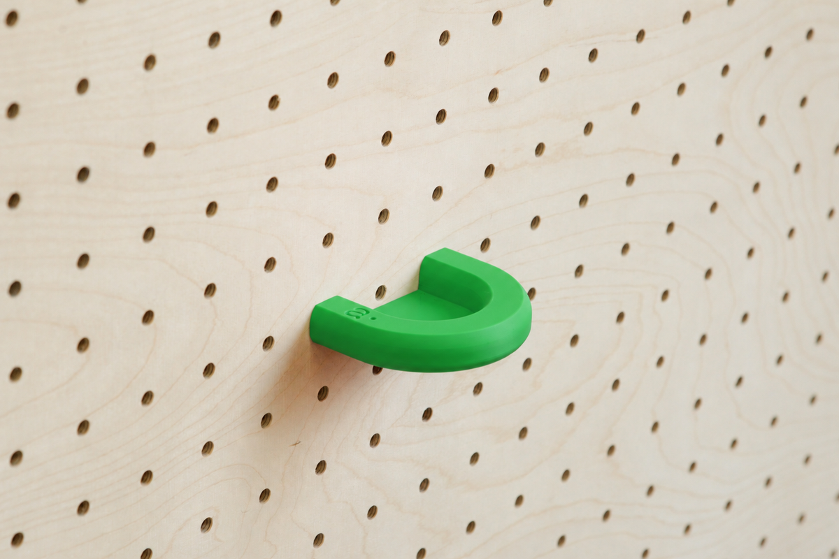Anneau coloré pour pegboard – accessoire pour panneau perforé Aire