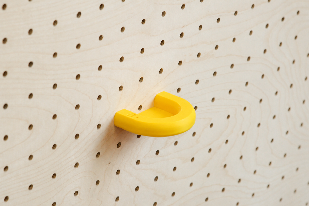 Anneau coloré pour pegboard – accessoire pour panneau perforé Aire