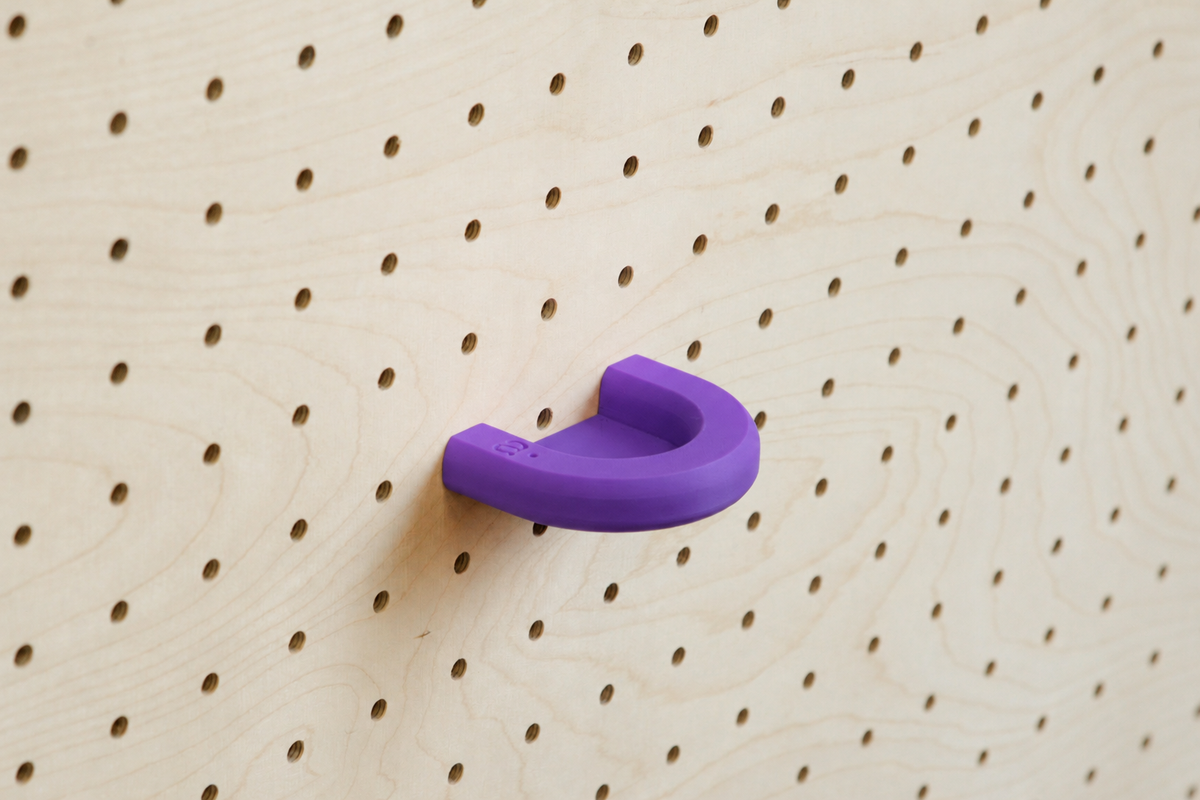 Anneau coloré pour pegboard – accessoire pour panneau perforé Aire