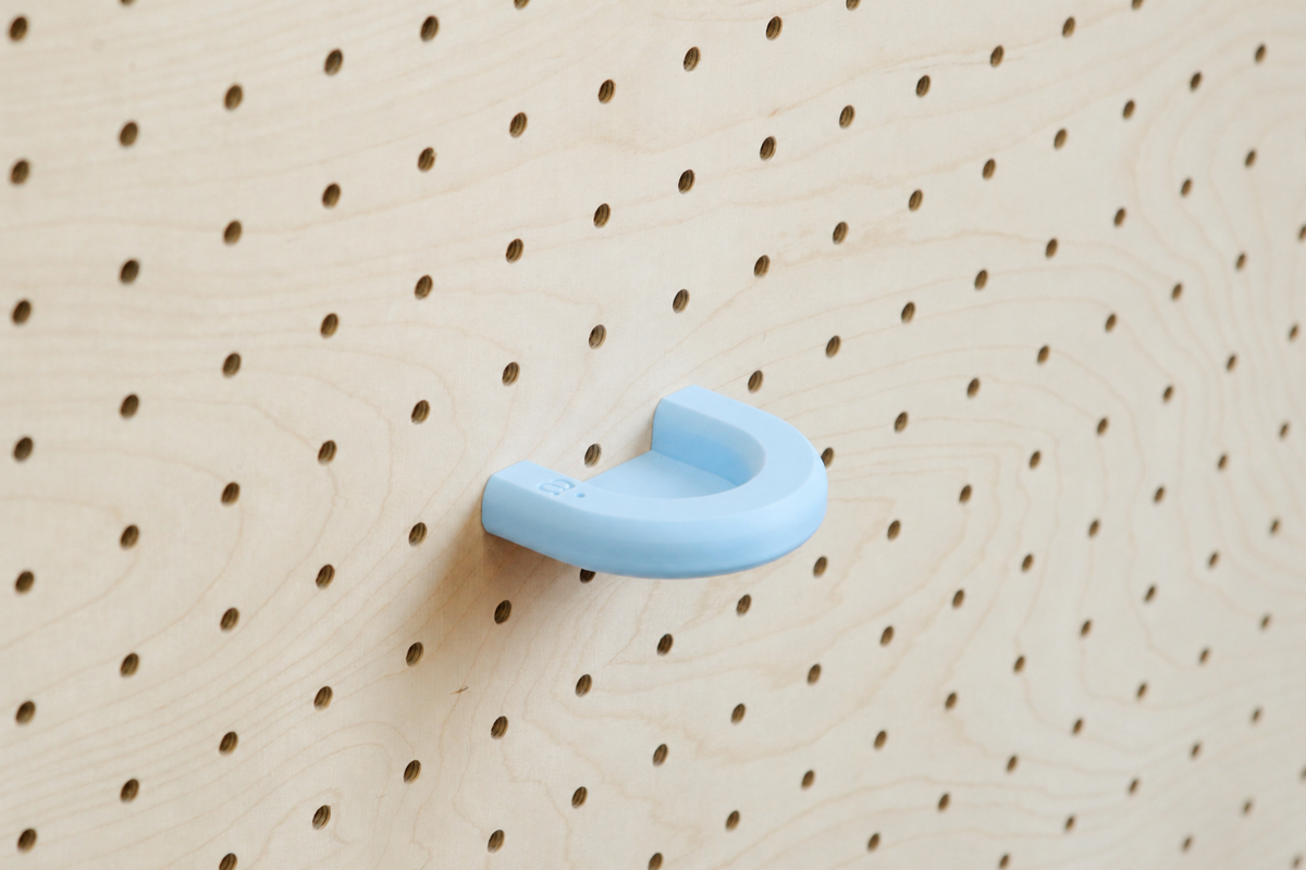 Anneau coloré pour pegboard – accessoire pour panneau perforé Aire