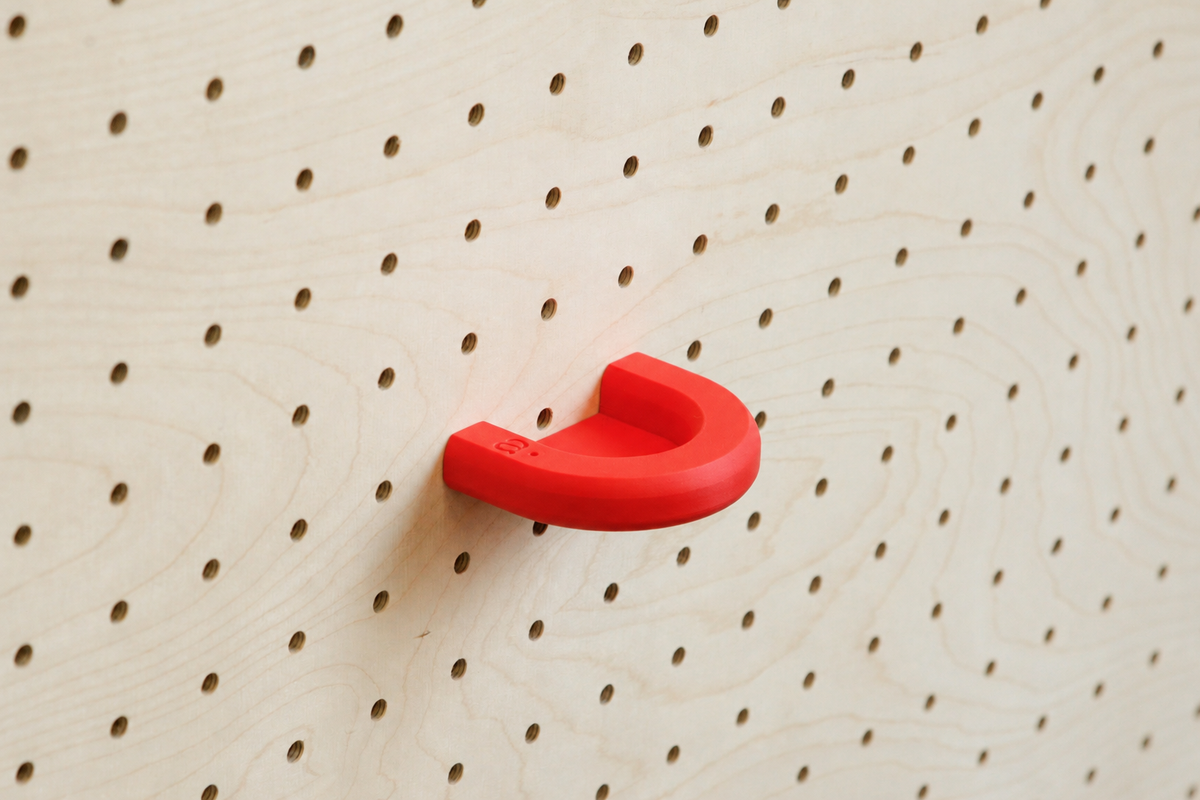 Anneau coloré pour pegboard – accessoire pour panneau perforé Aire