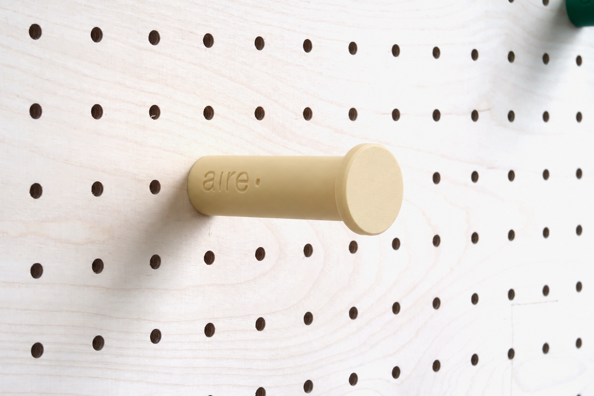 Colourful Wall Hook – Coat Hook for Pegboard