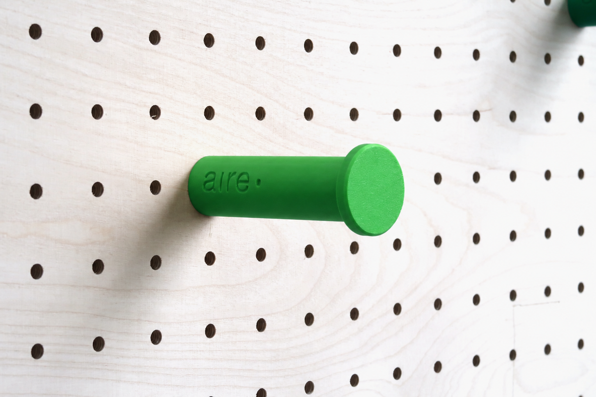Colourful Wall Hook – Coat Hook for Pegboard