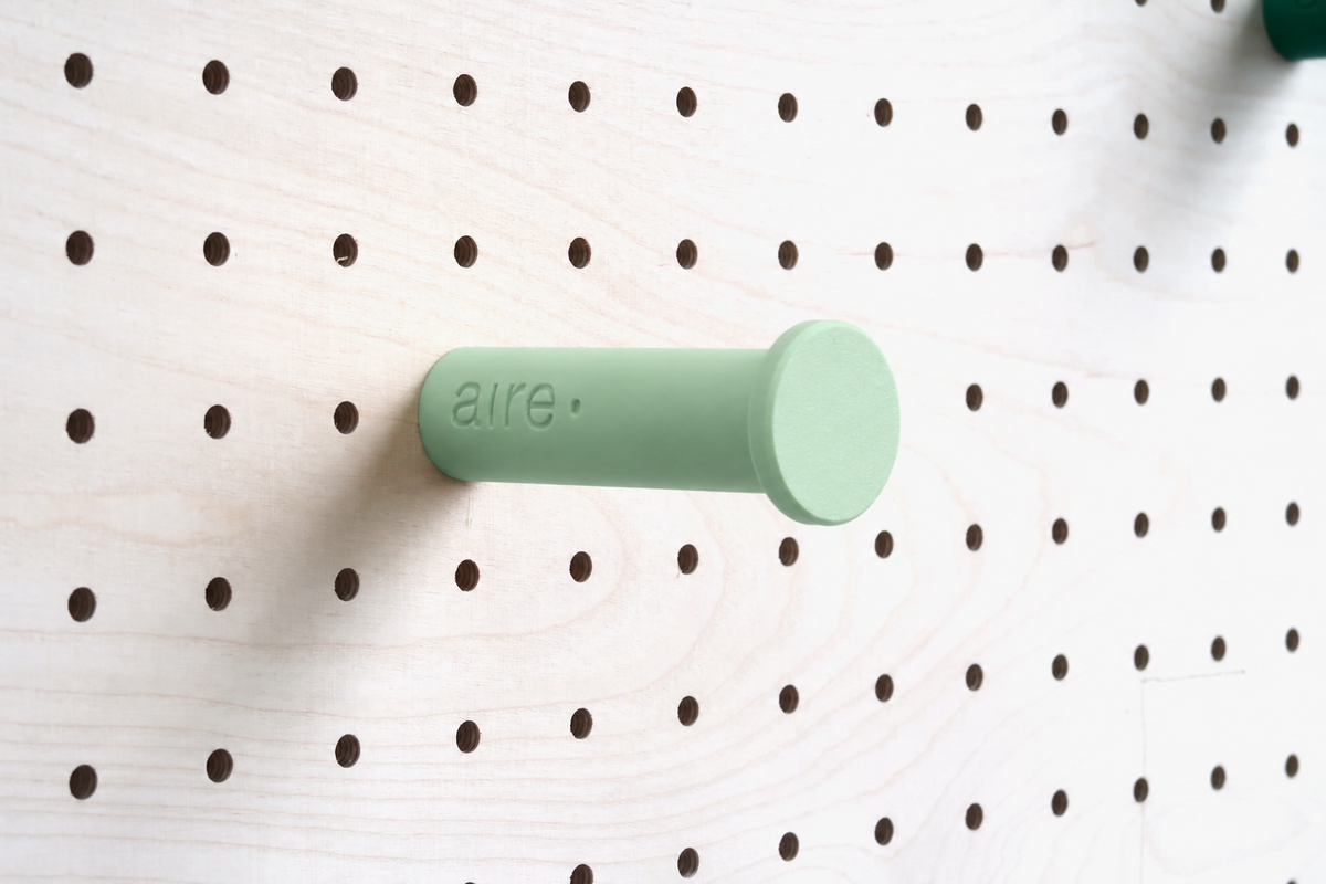 Colourful Wall Hook – Coat Hook for Pegboard