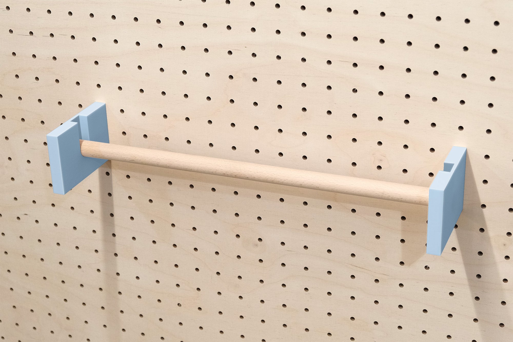 Kraft roller holder for Pegboard