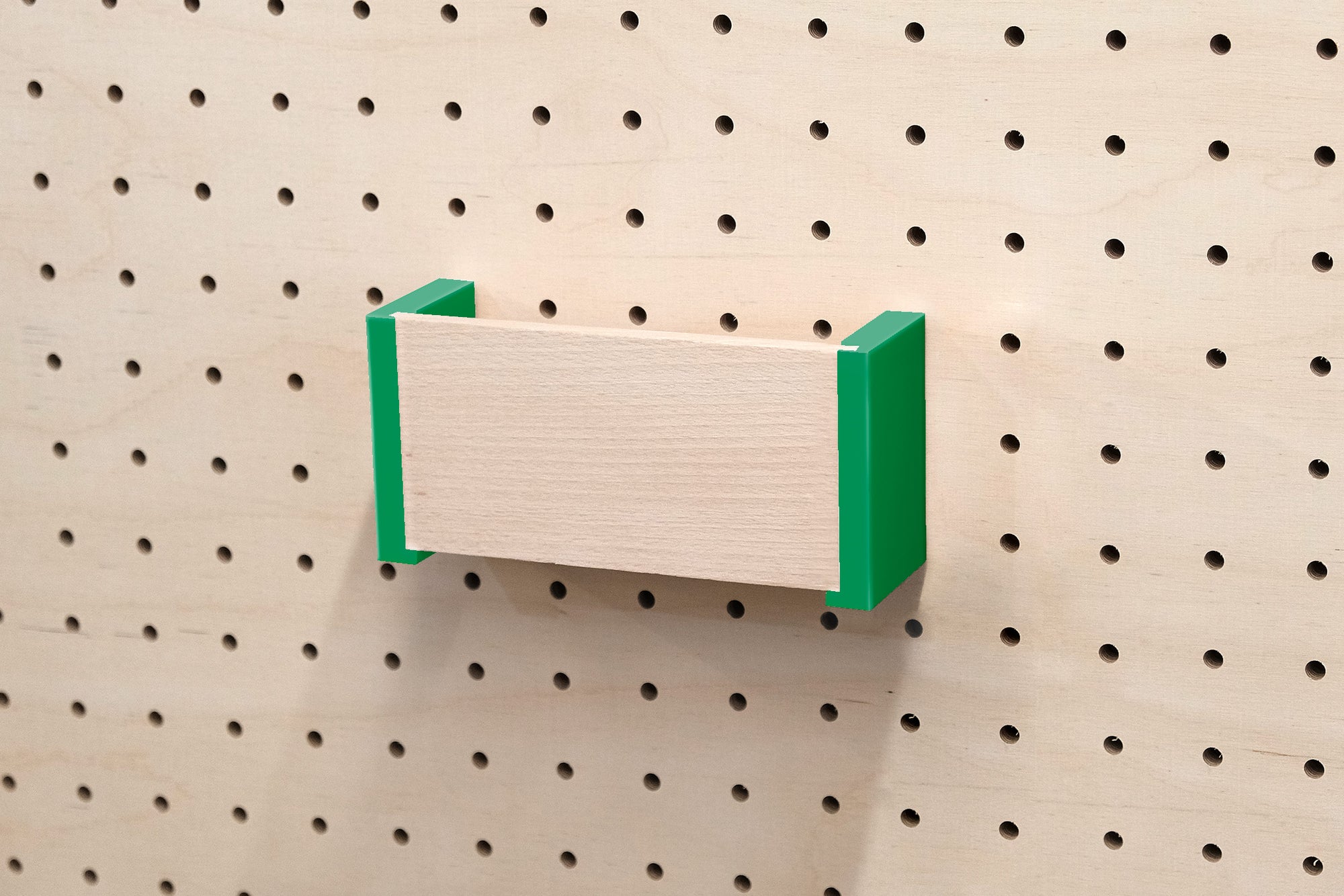 Post- und Briefhalter für Pegboard