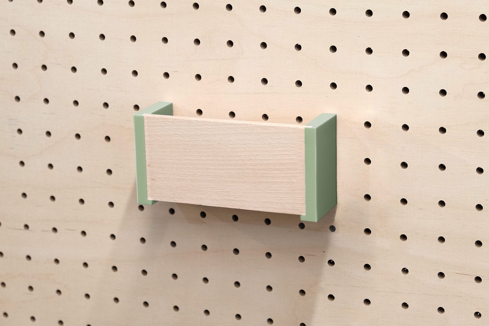 Post- und Briefhalter für Pegboard