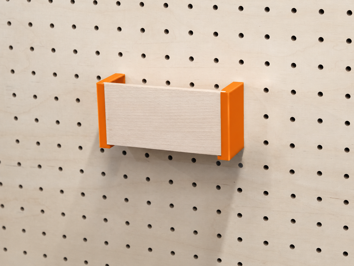 Briefhalter für Pegboard – Post-Organizer für die Lochwand